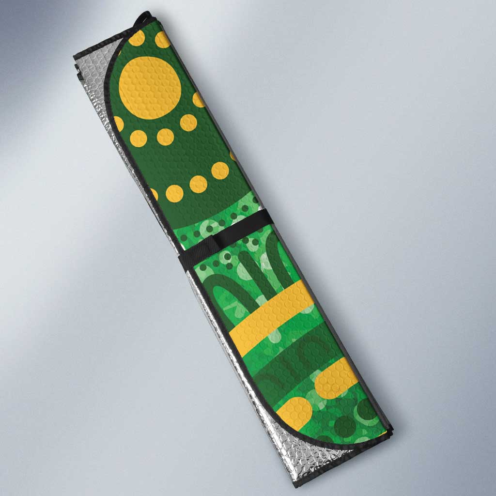 Bowls Australia Auto Sun Shade Aboriginal Art National Color - Aussie Hoodie