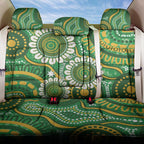 Bowls Australia Back Car Seat Cover Aboriginal Art National Color - Aussie Hoodie
