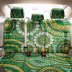 Bowls Australia Back Car Seat Cover Aboriginal Art National Color - Aussie Hoodie