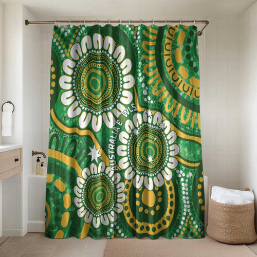 Bowls Australia Bathroom Set Aboriginal Art National Color - Aussie Hoodie
