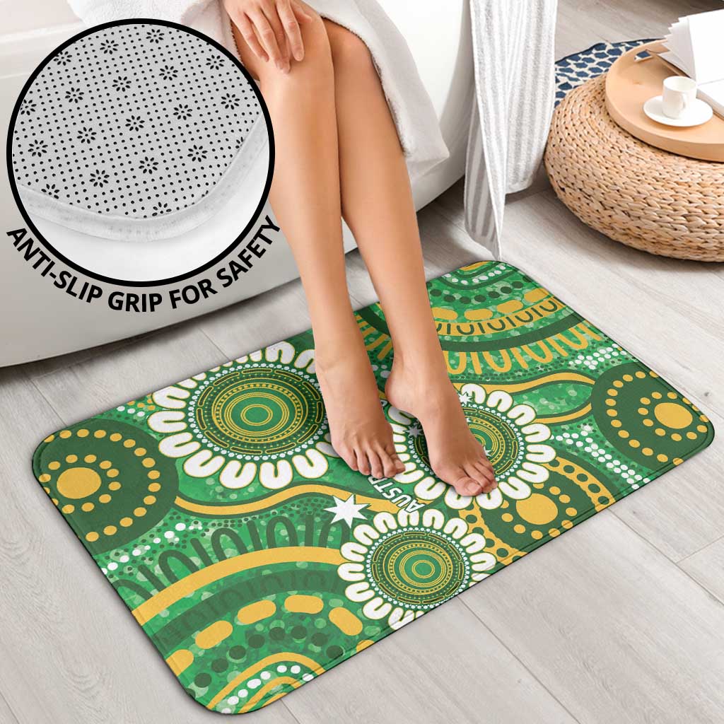 Bowls Australia Bathroom Set Aboriginal Art National Color - Aussie Hoodie