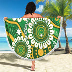 Bowls Australia Beach Blanket Aboriginal Art National Color - Aussie Hoodie