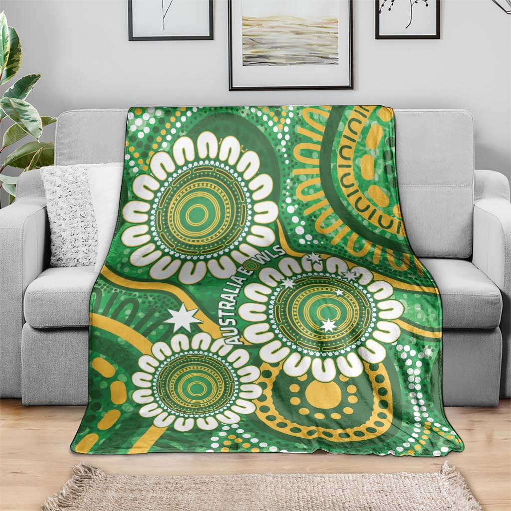Bowls Australia Blanket Aboriginal Art National Color - Aussie Hoodie
