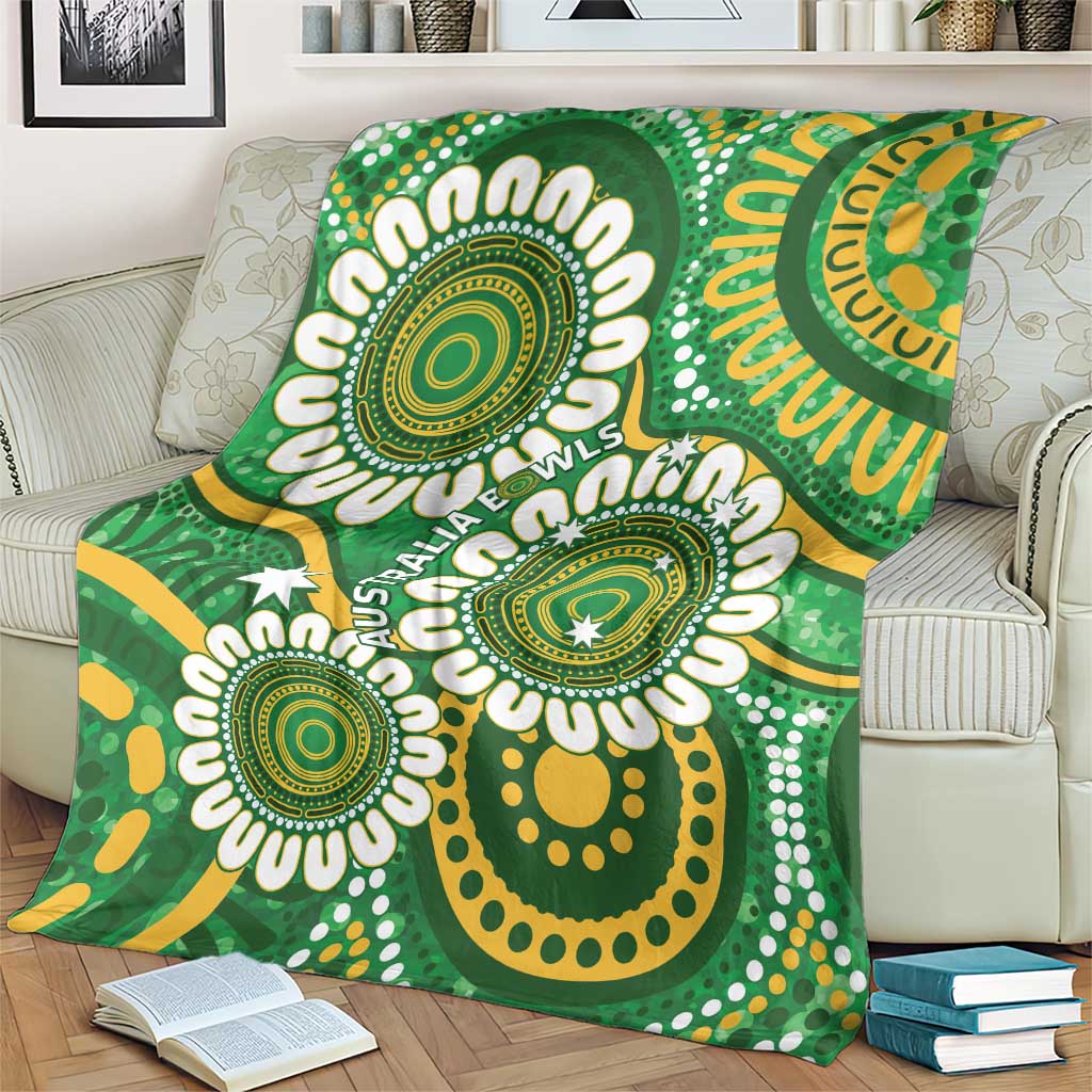 Bowls Australia Blanket Aboriginal Art National Color - Aussie Hoodie