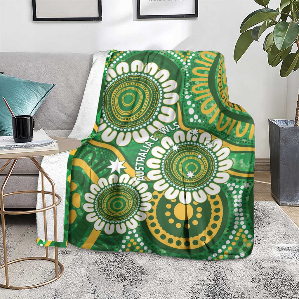 Bowls Australia Blanket Aboriginal Art National Color - Aussie Hoodie