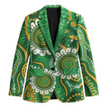 Bowls Australia Custom Blazer Aboriginal Art National Color - Aussie Hoodie