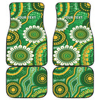 Bowls Australia Custom Car Mats Aboriginal Art National Color - Aussie Hoodie