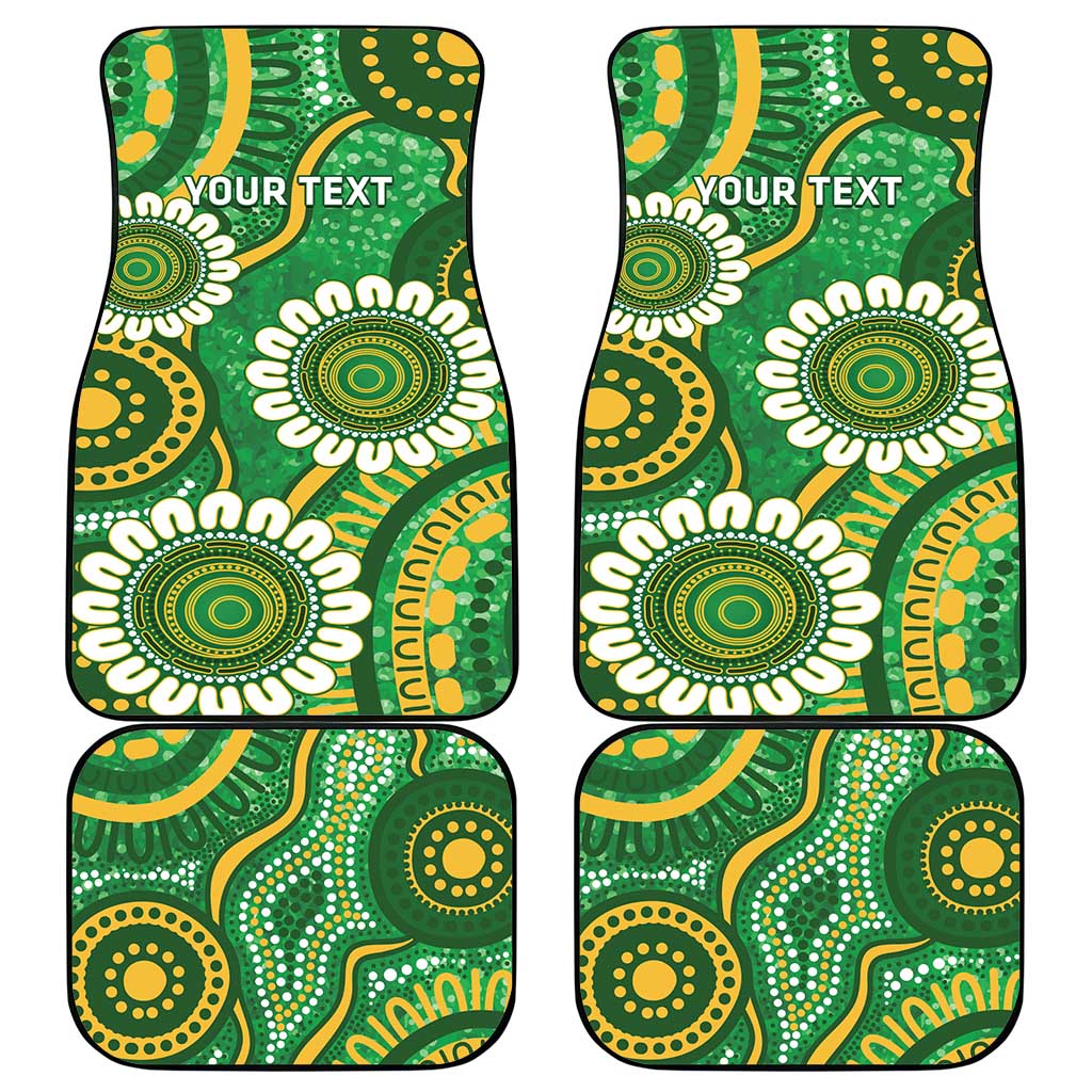 Bowls Australia Custom Car Mats Aboriginal Art National Color - Aussie Hoodie