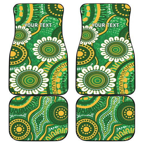 Bowls Australia Custom Car Mats Aboriginal Art National Color - Aussie Hoodie