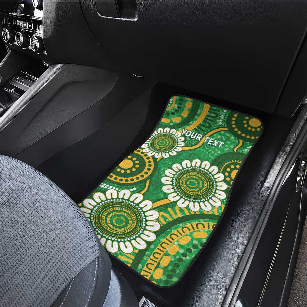 Bowls Australia Custom Car Mats Aboriginal Art National Color - Aussie Hoodie