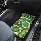 Bowls Australia Custom Car Mats Aboriginal Art National Color - Aussie Hoodie