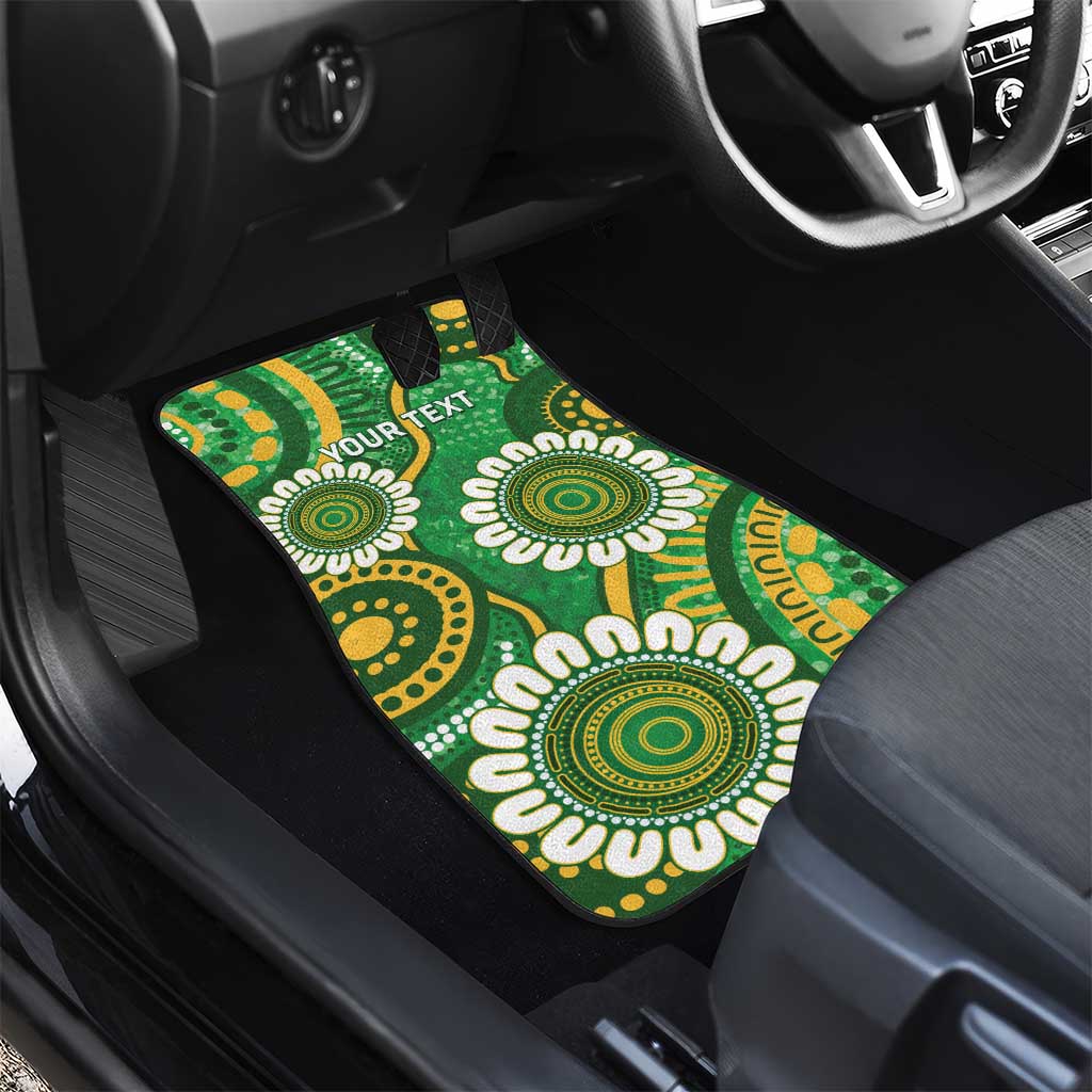 Bowls Australia Custom Car Mats Aboriginal Art National Color - Aussie Hoodie