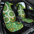 Bowls Australia Car Seat Cover Aboriginal Art National Color - Aussie Hoodie