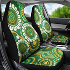 Bowls Australia Car Seat Cover Aboriginal Art National Color - Aussie Hoodie