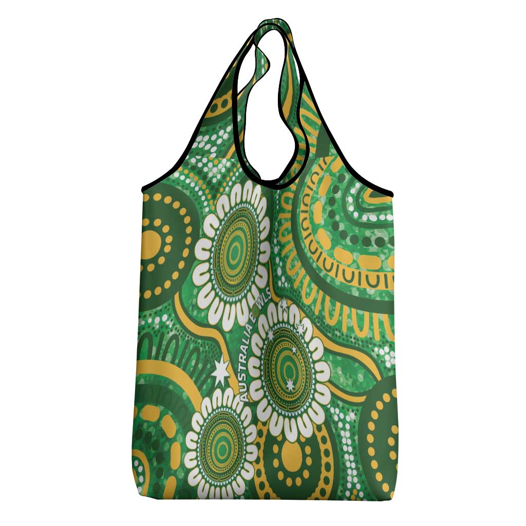 Bowls Australia Grocery Bag Aboriginal Art National Color - Aussie Hoodie