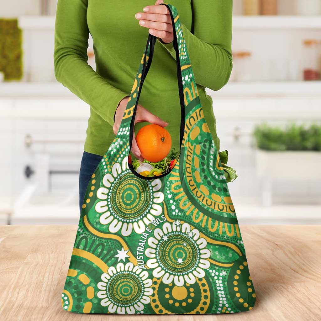 Bowls Australia Grocery Bag Aboriginal Art National Color - Aussie Hoodie
