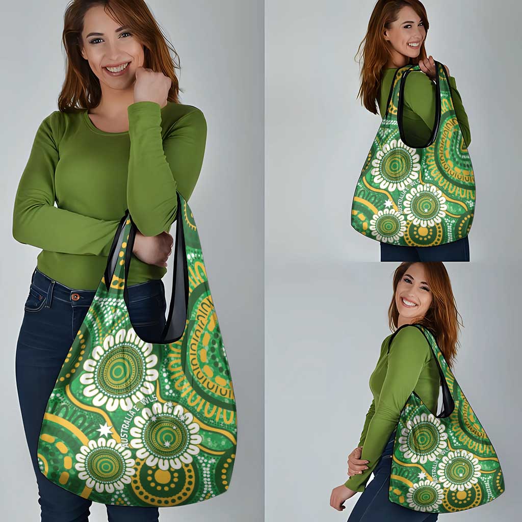 Bowls Australia Grocery Bag Aboriginal Art National Color - Aussie Hoodie