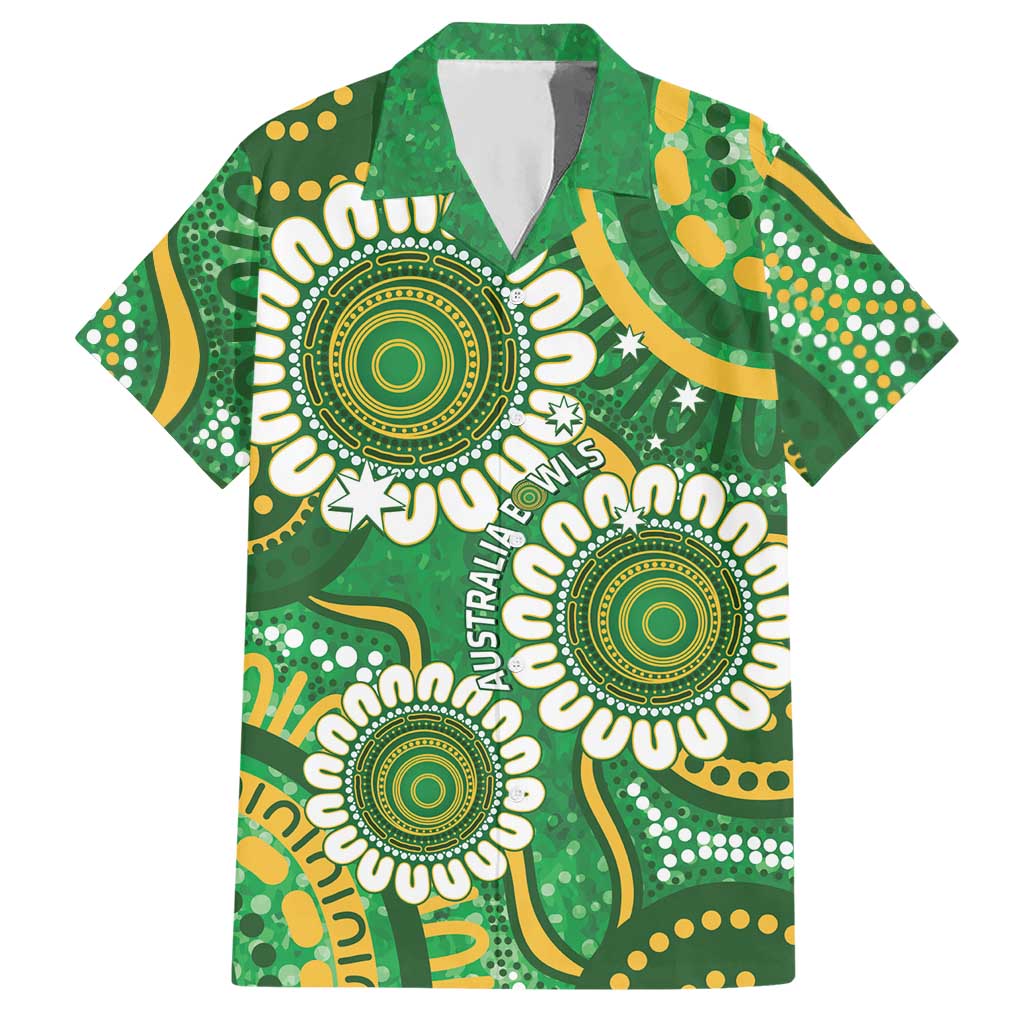 Bowls Australia Custom Hawaiian Shirt Aboriginal Art National Color - Aussie Hoodie