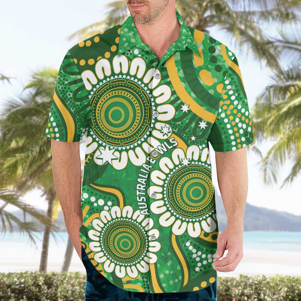 Bowls Australia Custom Hawaiian Shirt Aboriginal Art National Color - Aussie Hoodie
