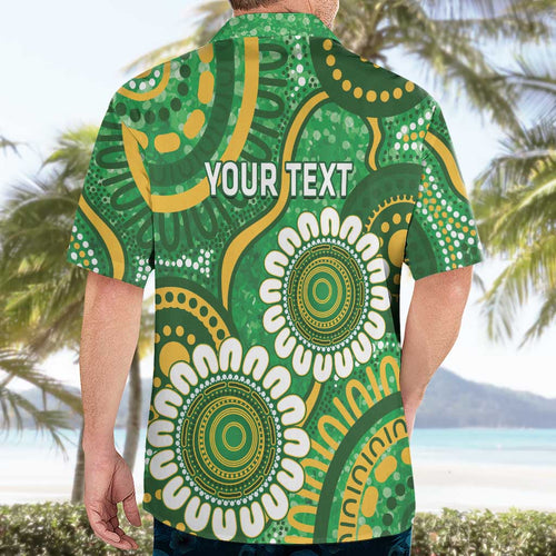 Bowls Australia Custom Hawaiian Shirt Aboriginal Art National Color - Aussie Hoodie