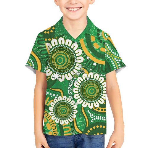 Bowls Australia Custom Hawaiian Shirt Aboriginal Art National Color - Aussie Hoodie