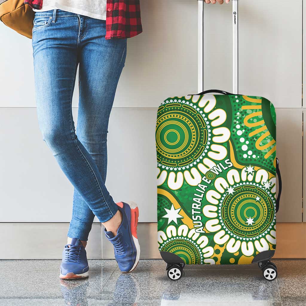 Bowls Australia Luggage Cover Aboriginal Art National Color - Aussie Hoodie