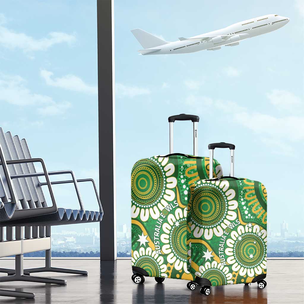 Bowls Australia Luggage Cover Aboriginal Art National Color - Aussie Hoodie