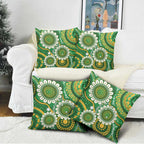 Bowls Australia Pillow Cover Aboriginal Art National Color - Aussie Hoodie