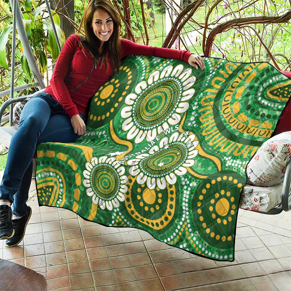 Bowls Australia Quilt Aboriginal Art National Color - Aussie Hoodie