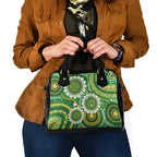 Bowls Australia Shoulder Handbag Aboriginal Art National Color - Aussie Hoodie