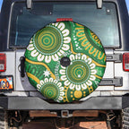Bowls Australia Spare Tire Cover Aboriginal Art National Color - Aussie Hoodie