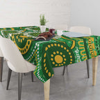 Bowls Australia Tablecloth Aboriginal Art National Color - Aussie Hoodie