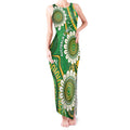 Bowls Australia Custom Tank Maxi Dress Aboriginal Art National Color - Aussie Hoodie