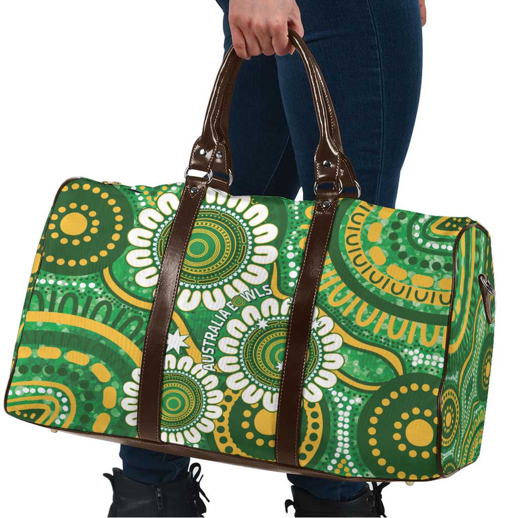 Bowls Australia Travel Bag Aboriginal Art National Color - Aussie Hoodie