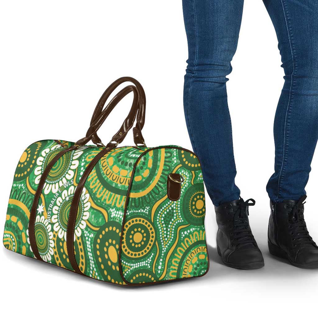 Bowls Australia Travel Bag Aboriginal Art National Color - Aussie Hoodie