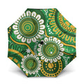 Bowls Australia Umbrella Aboriginal Art National Color - Aussie Hoodie