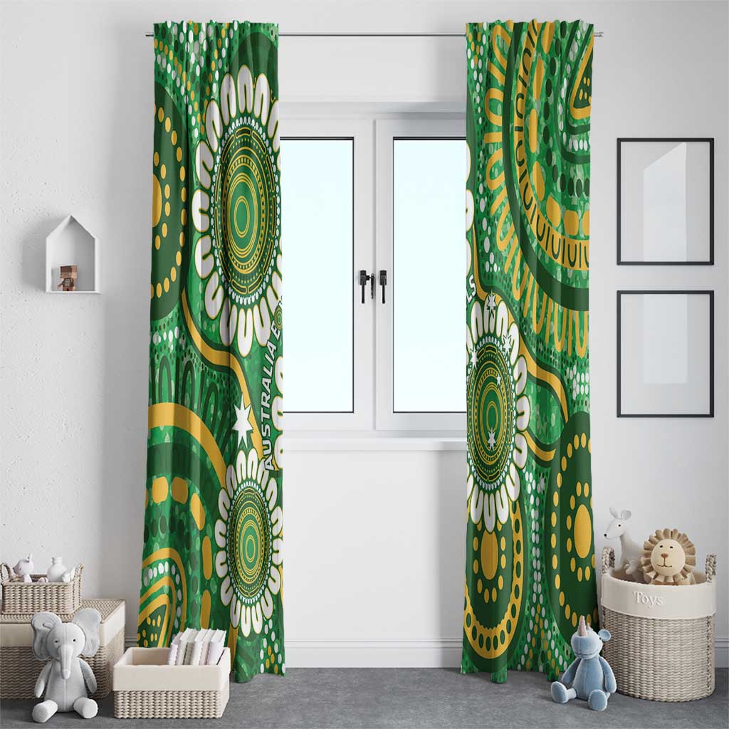 Bowls Australia Window Curtain Aboriginal Art National Color - Aussie Hoodie