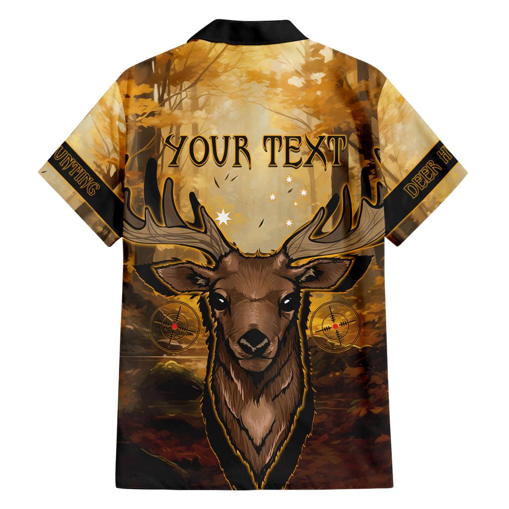 Personalised Deer Hunting Family Matching Tank Maxi Dress and Hawaiian Shirt Forest Vibes