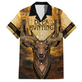 Personalised Deer Hunting Hawaiian Shirt Forest Vibes