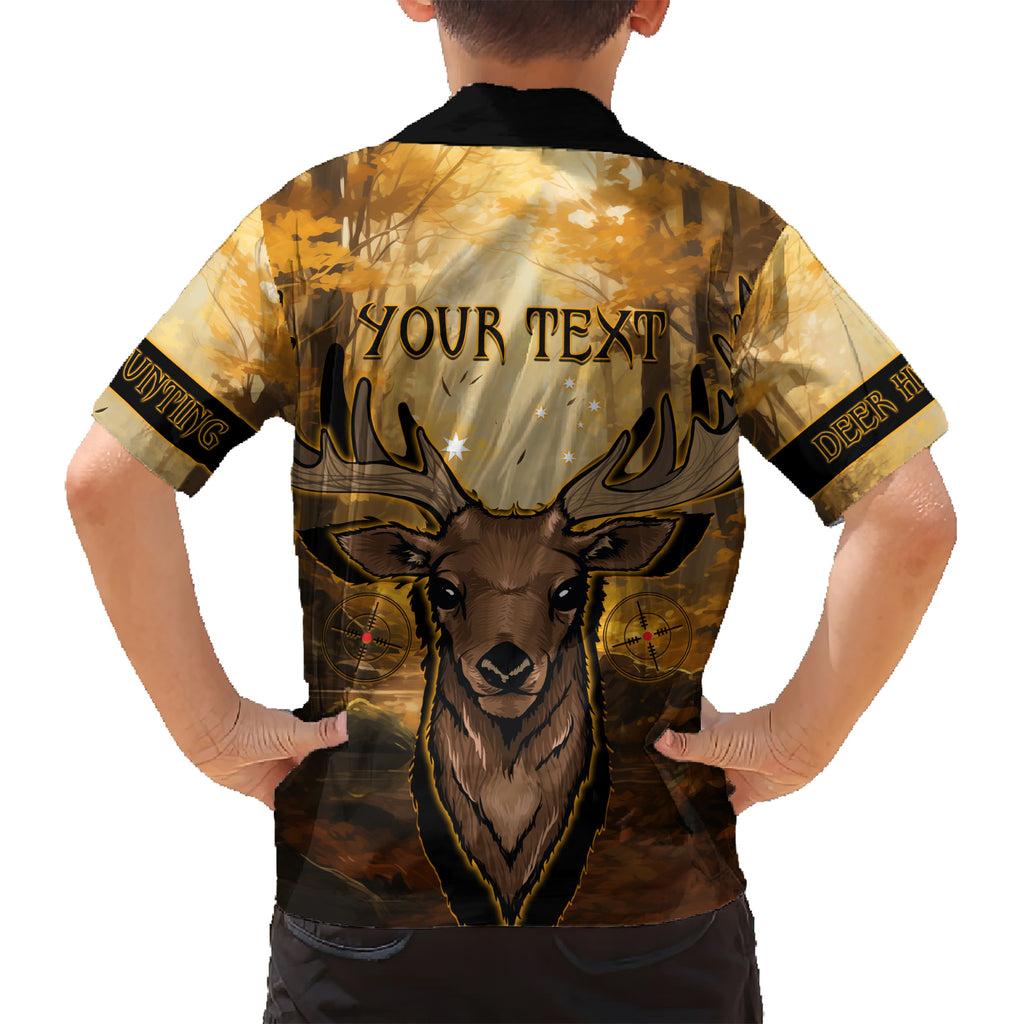 Personalised Deer Hunting Hawaiian Shirt Forest Vibes