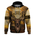 Personalised Deer Hunting Hoodie Forest Vibes