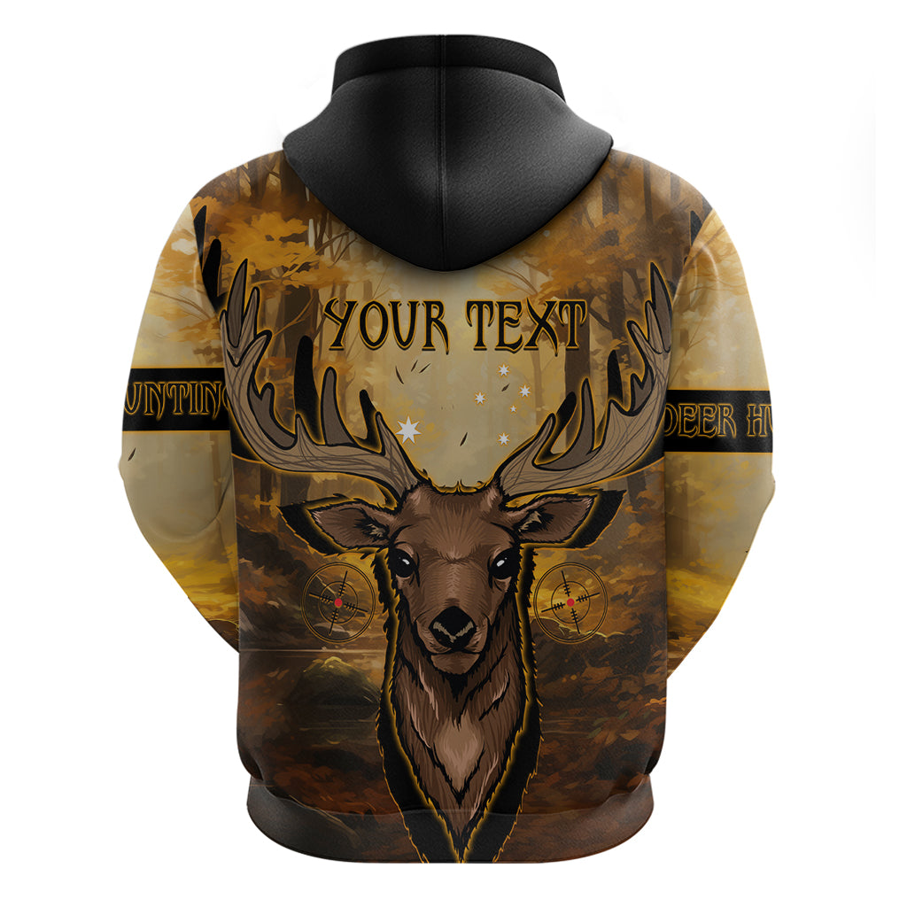 Personalised Deer Hunting Hoodie Forest Vibes