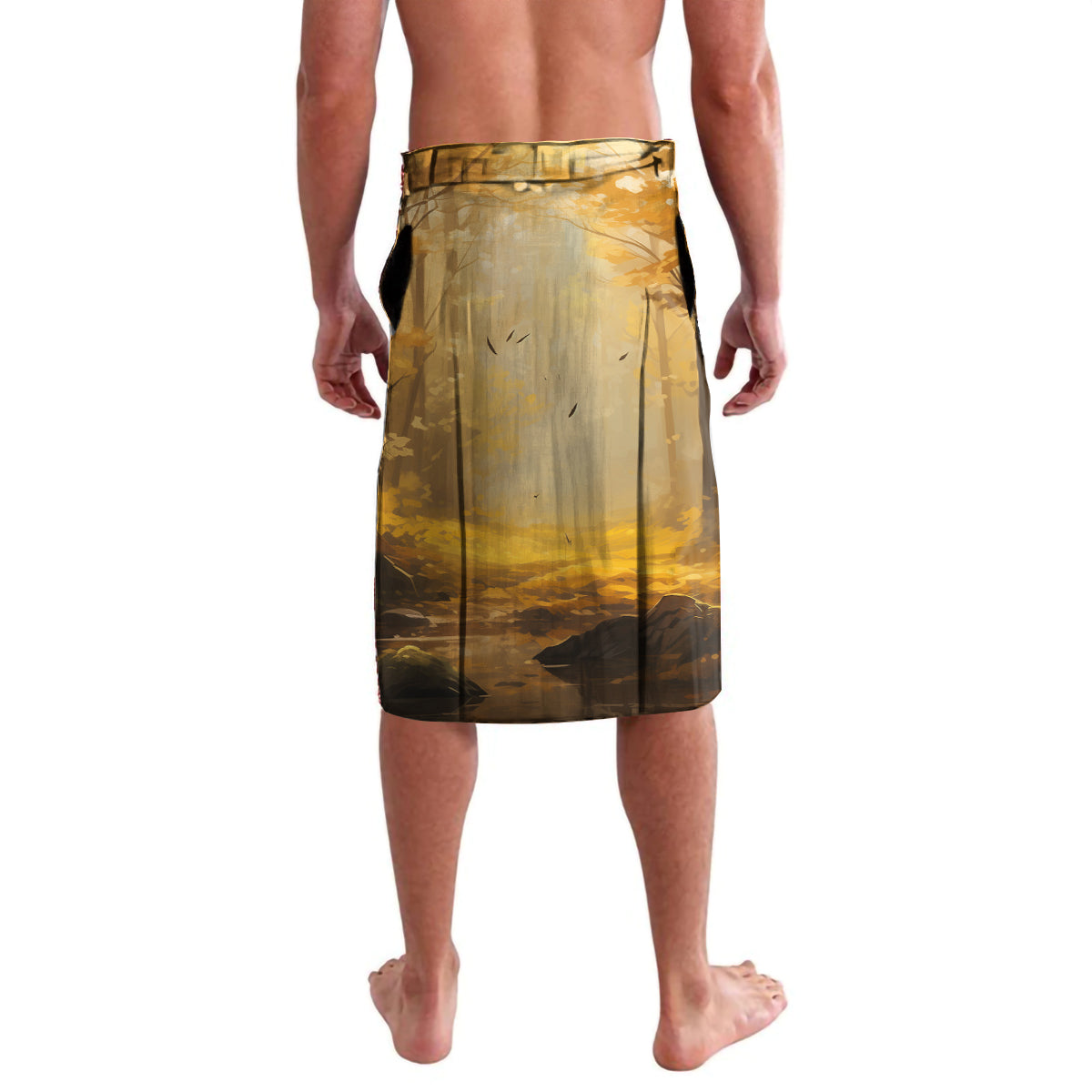 Personalised Deer Hunting Lavalava Forest Vibes
