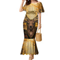 Personalised Deer Hunting Mermaid Dress Forest Vibes