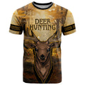 Personalised Deer Hunting T Shirt Forest Vibes