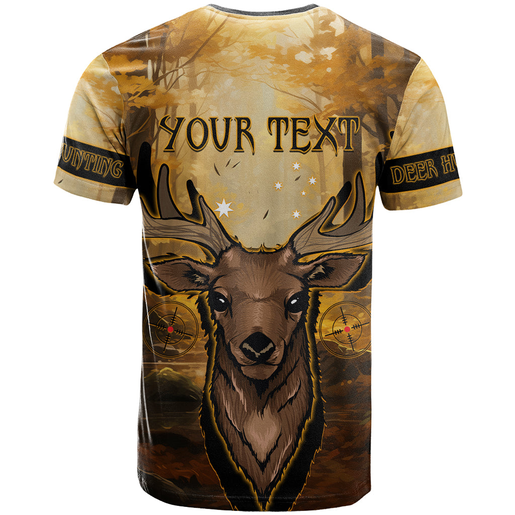 Personalised Deer Hunting T Shirt Forest Vibes