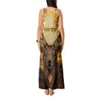Personalised Deer Hunting Tank Maxi Dress Forest Vibes