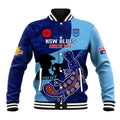 Custom NSW Blues ANZAC Day Baseball Jacket Australian Platypus Mix Camouflage