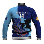 Custom NSW Blues ANZAC Day Baseball Jacket Australian Platypus Mix Camouflage