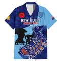 Custom NSW Blues ANZAC Day Family Matching Mermaid Dress and Hawaiian Shirt Australian Platypus Mix Camouflage